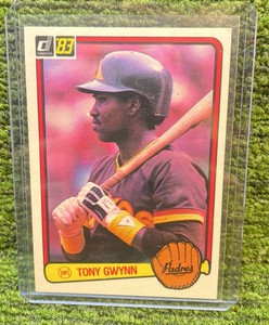 1983 Donruss Tony Gwynn Rookie Card- San Diego Padres
