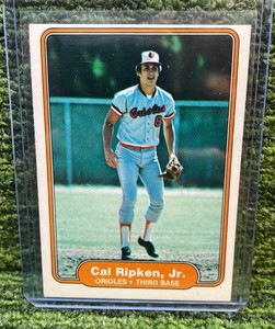 1982 Fleer Cal Ripken Jr. Rookie Card - Baltimore Orioles