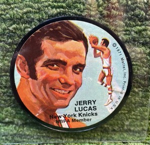 1971 Mattel Instant Replay Disc Jerry Lucas New York Knicks