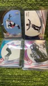 2026 Topps Chrome Winter Olympics- Four cards numbered Lot Nick GOEPPER50, Hannah TETER150, BRITTAN COU 199, KAYS L 250 Team USA