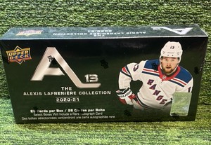 202021 Upper Deck Alex Lafreniere NHL A13 Sealed box 26 cards Per Box