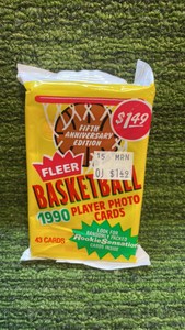 1990 Fleer Basketball, 43 card Pack- Chance to pull a JORDAN