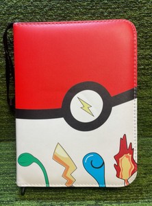 Collector Pokmon Binder with Pokmon base inside over 200 cards