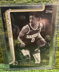 2025 Topps Basketball Ryan DUNN Black, Friday, Blackout99 Phoenix Suns