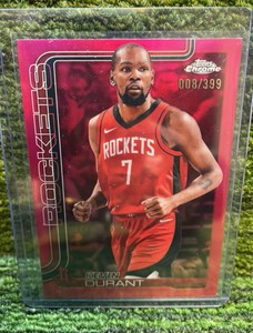 202526 Topps Chrome Basketball Kevin DURANT399 Houston Rockets