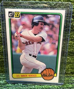 1983 Donruss Wade Boggs Rookie Card, Boston Red Sox
