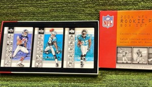 2004 NFL Players Rookie Premier box Set of 30 Player Cards Rothlesberger,Fitzgerald, Manning Rookies