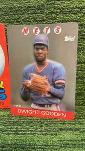 1986 Topps Baseball 3-D Baseball Stars Pack Dwight Gooden New York Mets