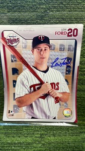 LEW FORD MinnesotaTwins AUTOGRAPHED 8 x 12