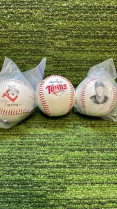 Tony The Tiger Baseball, Minnesota Twins baseball,  & Kirby Puckett Commemorative Baseball