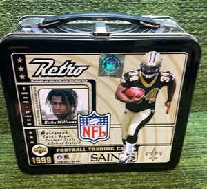 1999 Upper Deck Retro Ricky Williams Lunchbox NFL New Orleans Saints