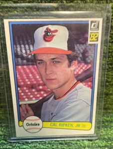 1982 Donruss, MLB, Cal Ripken Jr. Rookie Card RC Baltimore Orioles