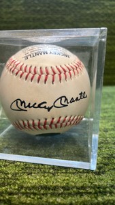 Mickey Mantle Commemorative Baseball HOF 1974 40th Year Anniversary