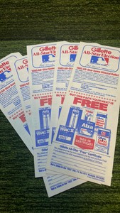 1985 All-Star Game Official Ballots(5)