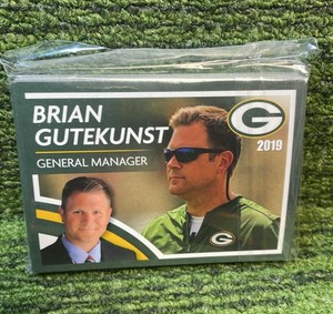 2019 Green Bay Packers Police Pack BRIAN GUTEKUNST