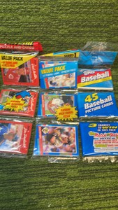 1990-91,92 Major League Baseball Value Packs