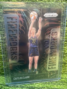 2025 Panini PRIZM Caitlin Clark Fireworks, Indiana Fever