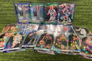 2025 PRIZM WNBA Mixed Inserts Lot, Silver Refractors, Cracked Ice, Green Parallels, & Blue Velocities 