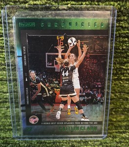 2025 PRIZM Chronicled Caitlin Clark Green Foil RARE parallel Indiana Fever
