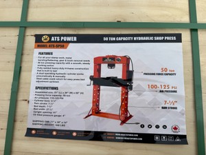 Shop press atspower 2026 Unused ATS-SP50