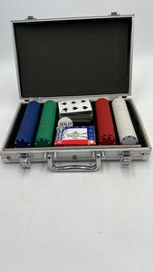 Poker set with case