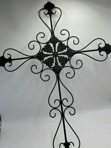 Metal Cross wall decoration