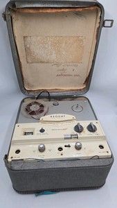 vintage Webcor Regent reel to reel player