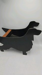 Homemade magazine rack