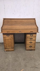 Antique Roll Top Desk