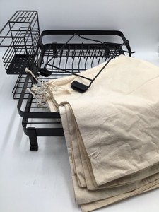 Dish Drying Rack and bags