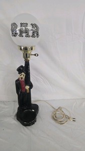 Vintage 1950s Charlie Chaplin Drunk Bar lamp