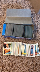 1980 Topps Baseball Vending Cadd Box, About 500 Cards, No Rickey Henderson Rookie But Other Stars Included