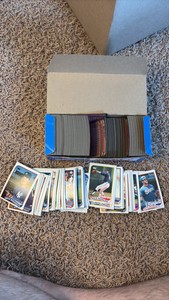 1989 Topps Baseball Card Vending Box with About 500 Cards