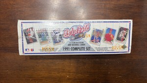 1991 Upper Deck Baseball Complete Set Sealed