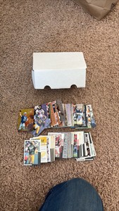 Small Box of 1990s Football Cards