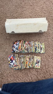 1982 Action Packed Football Card Lot, Nearly Full Box