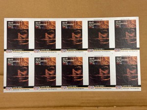 1990 Pro Set Uncut Sheet of Football Cards Featuring Super Bowl #1 RARE Collectible NFL