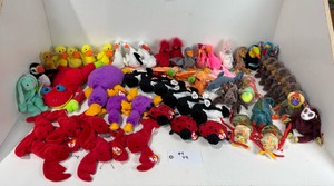 Lot of Ty Beanie Babies and plush animals w tags
