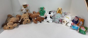 Lot of Ty plush animals wtags and McDonalds collectible Ty animals