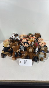 Lot of Coca Cola Bears  & Harley Davidson Bears & Ty animals and Teletubbies