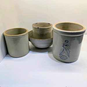 Lot of Stoneware Crockery - Red Wing - Union