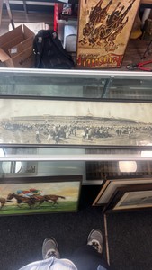 1925 Kentucky derby panoramic photograph