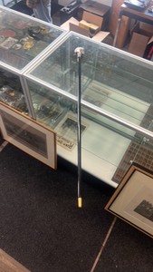cane with sterling silver handle