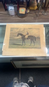 1838 INDUSTRY horse racing etching