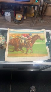 1974 Eddie Arcaro signed and numbered print