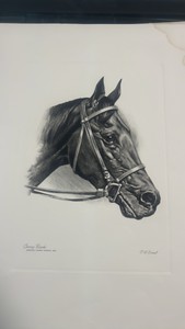 carry back Kentucky derby winner lithograph