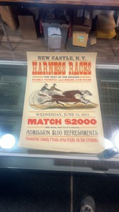 1853 horse racing photo reproduction