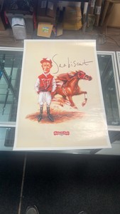 sea biscuit daily racing form poster