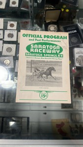 1946 Saratoga raceway race program