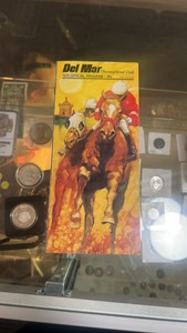 1978 Del Mar thoroughbred club race program